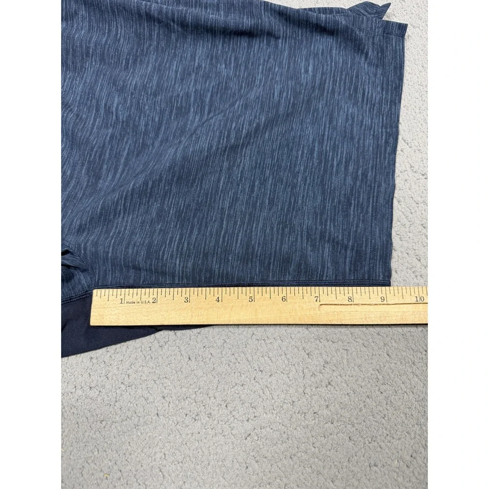 Lululemon‎ THE Shorts Mens Large Blue Running Training 9 Inseam Athletic